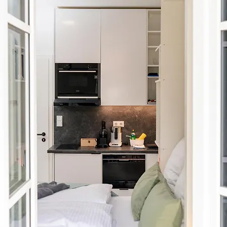 Danube - Self Checkin - Kueche Διαμέρισμα Πασάου