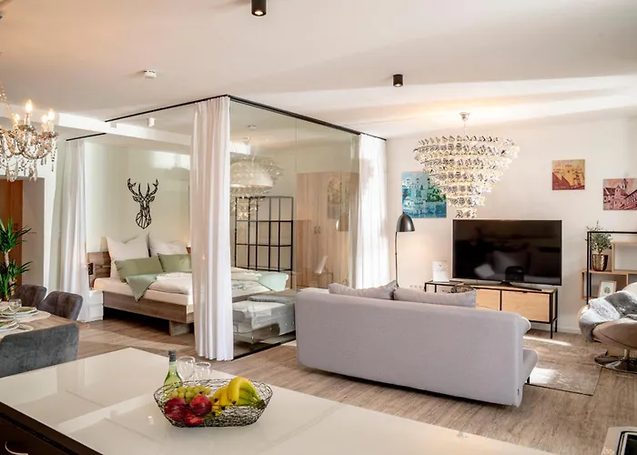 Apartment Danube Rooms - Self Checkin - Ideal Fuer Geschaeftsreisende Und Staedtetrips - Moderne Wohnungen In Ruhiger Lage