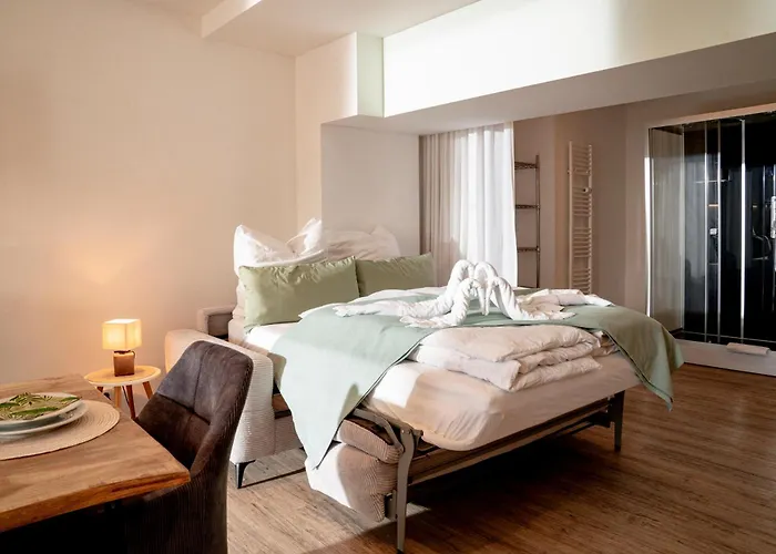 Apartmán Danube Rooms - Self Checkin - Ideal Fuer Geschaeftsreisende Und Staedtetrips - Moderne Wohnungen In Ruhiger Lage *