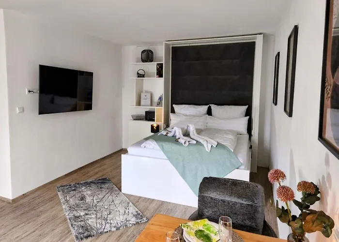 Apartment Danube Rooms - Self Checkin - Ideal Fuer Geschaeftsreisende Und Staedtetrips - Moderne Wohnungen In Ruhiger Lage *