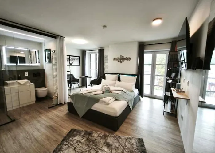 Apartment Danube Rooms - Self Checkin - Ideal Fuer Geschaeftsreisende Und Staedtetrips - Moderne Wohnungen In Ruhiger Lage *